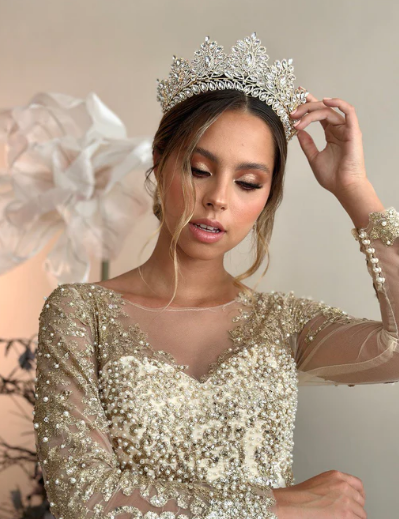 Coroa Prata Debutante Joy