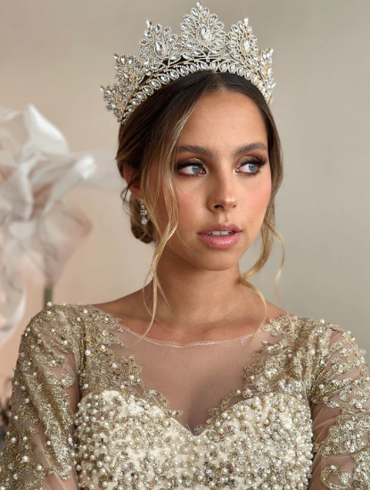 Coroa Prata Debutante Joy