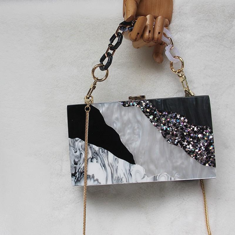 Clutch Madrepérola Star - Grinalda Store