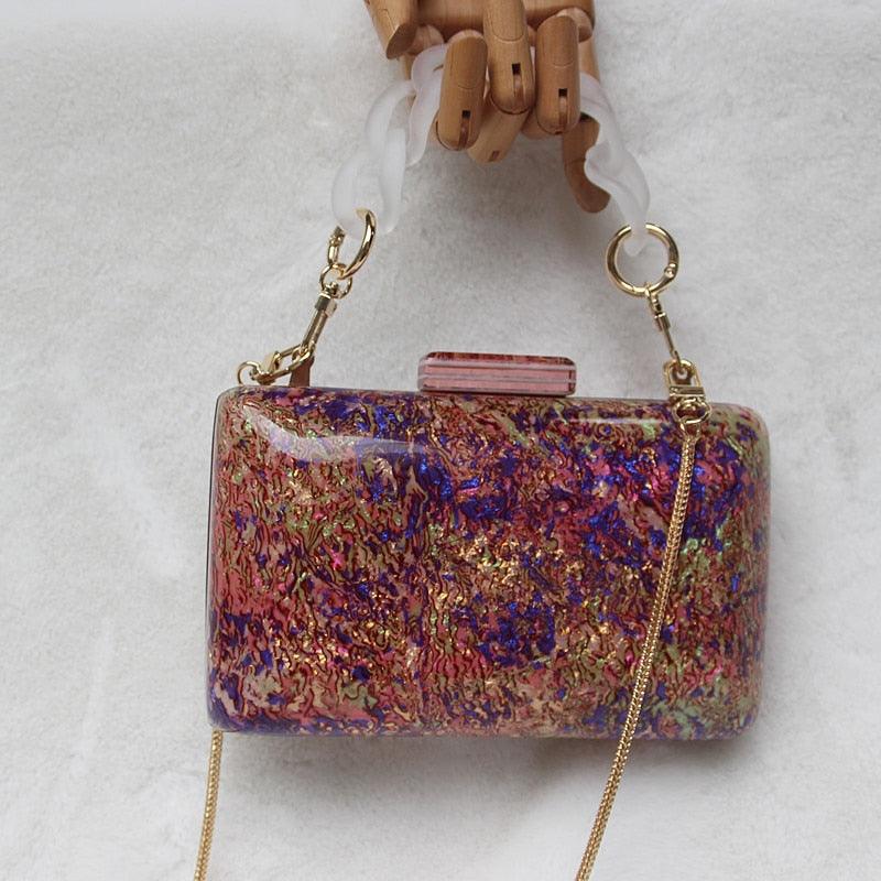 Clutch Madrepérola Mescla - Grinalda Store