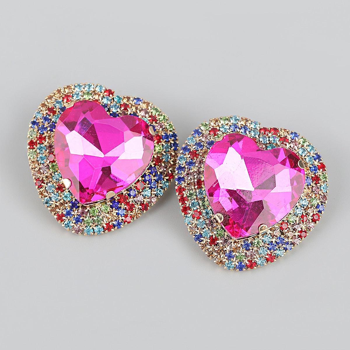 Brinco Charme Pedra do Amor - Grinalda Store