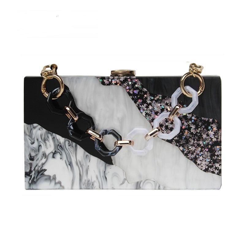 Clutch Madrepérola Star - Grinalda Store