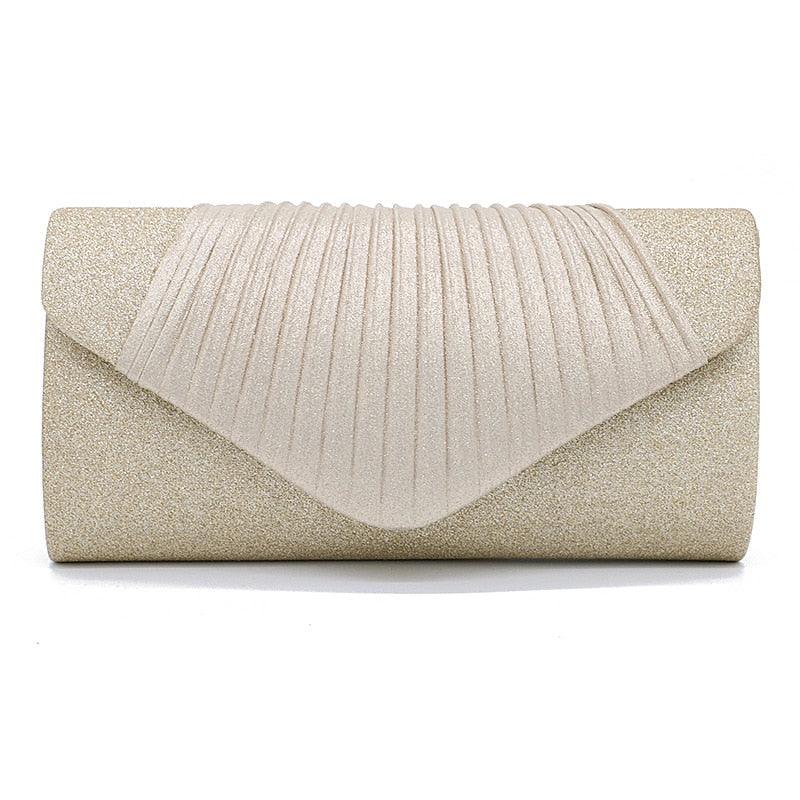 Clutch de Seda com Glitter - Grinalda Store