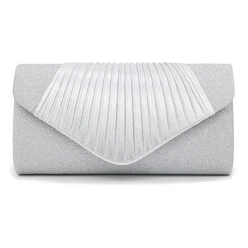 Clutch de Seda com Glitter - Grinalda Store