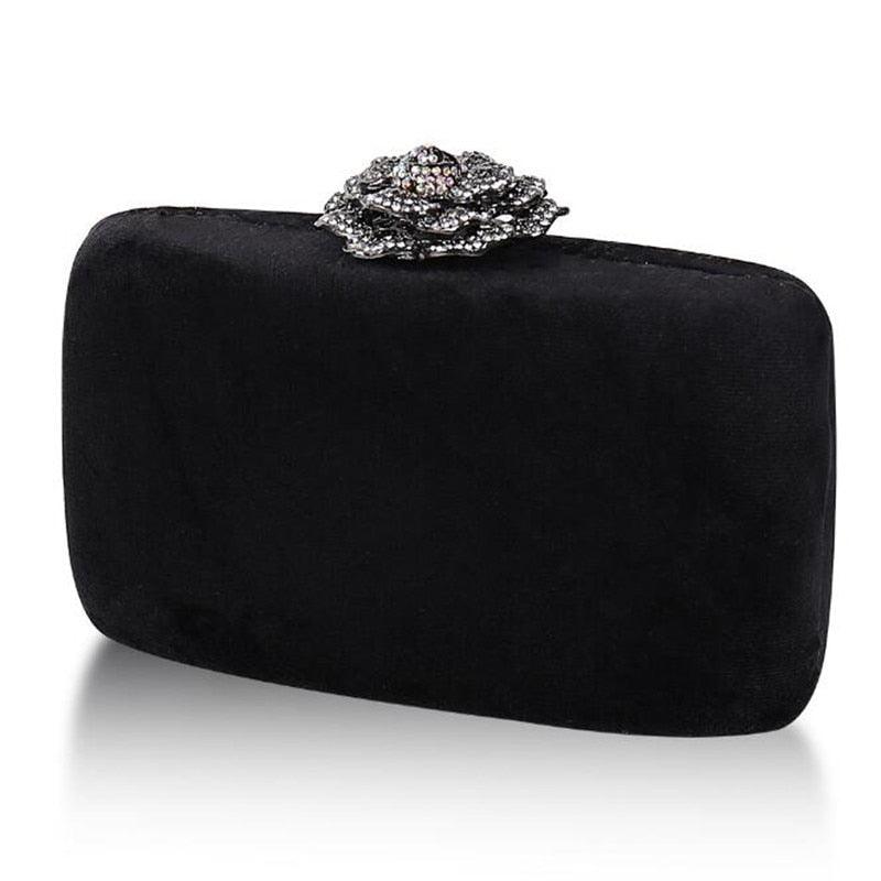 Clutch com Fecho de Flor - Grinalda Store