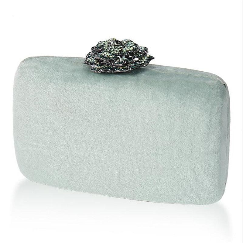 Clutch com Fecho de Flor - Grinalda Store